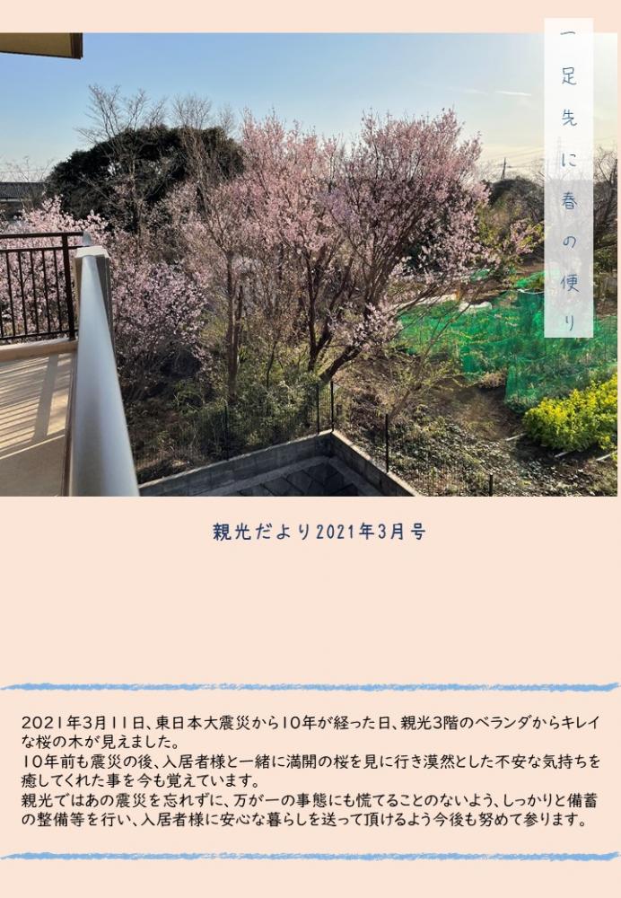 親光だより　2021年3月号