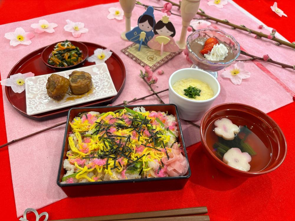 【行事食】3月　上巳の節句御膳