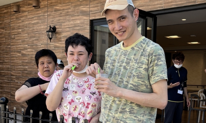 明日も明るく、いきいきと